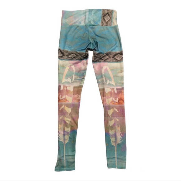 Teeki Leggings Tarot Magick Pattern Size Medium - Picture 9 of 11